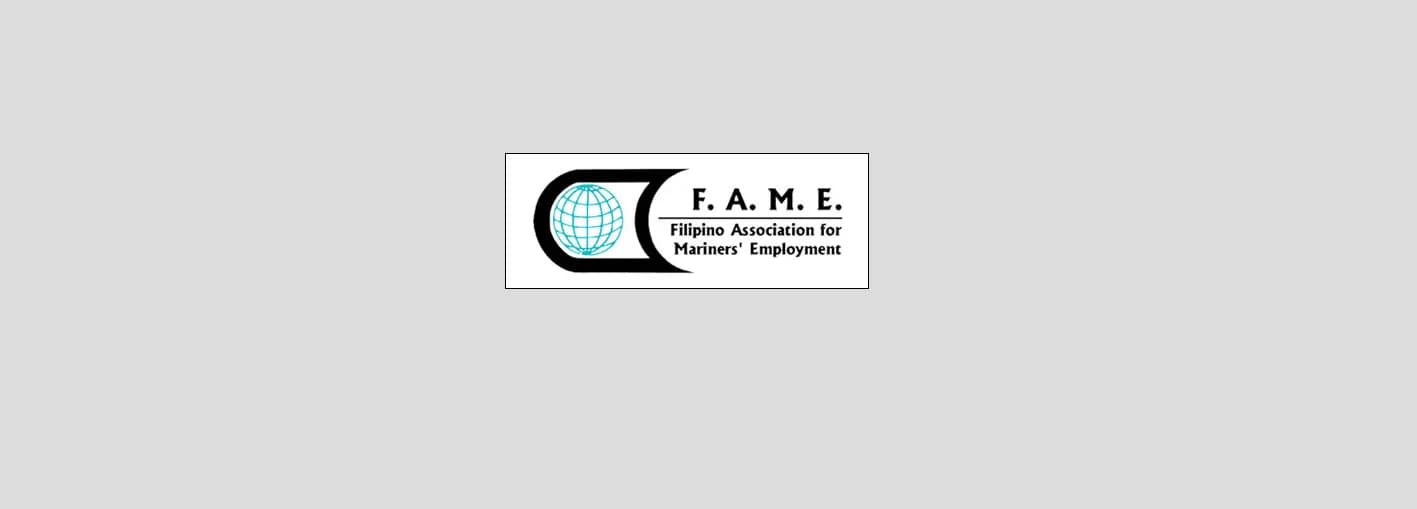 Epsilon’s Membership in the Filipino Association for Mariners’ Employment Inc. (FAME) – December 2017