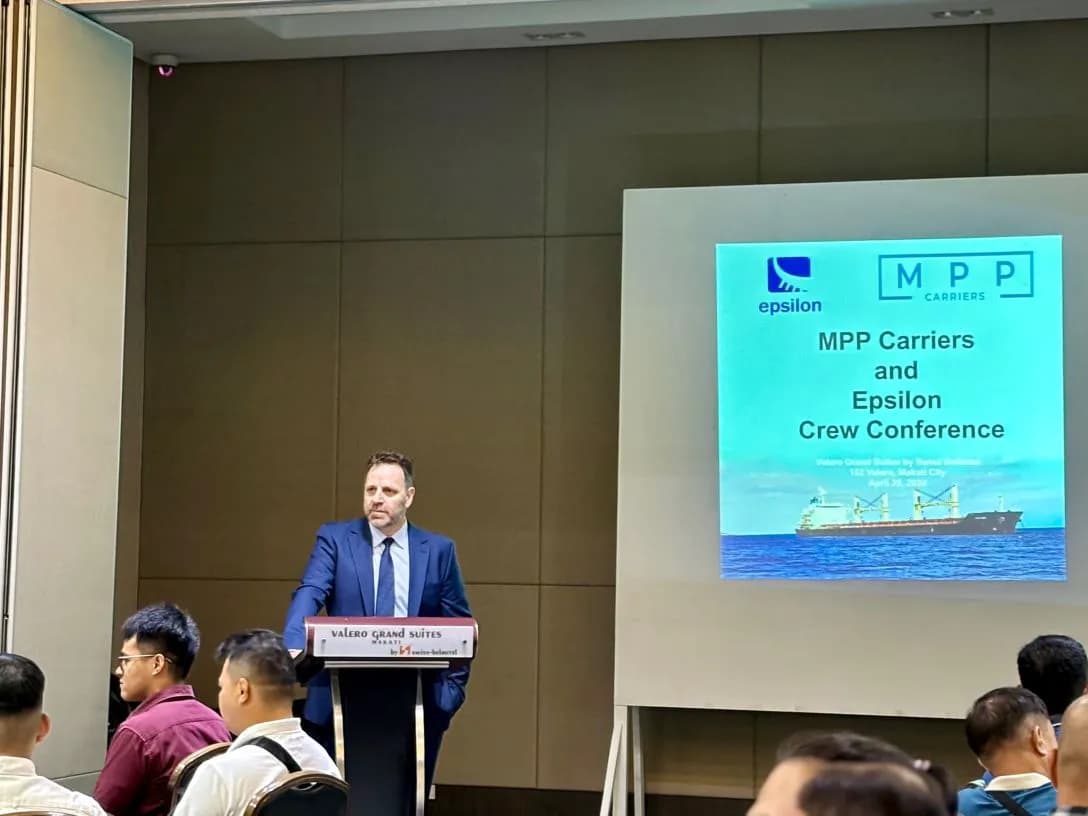 EPSILON maritime forum with the principal MPP CARRIERS
