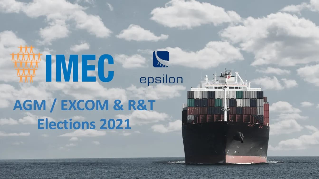 Dr. Konstantinos Poulis elected in IMEC AGM/EXCOM & R&T Elections 2021