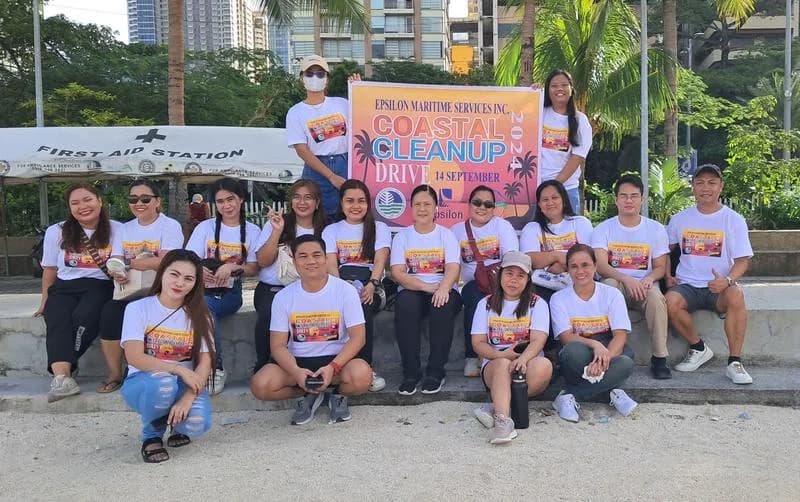 Epsilon’s Coastal Clean-Up at Manila Bay Dolomite Beach