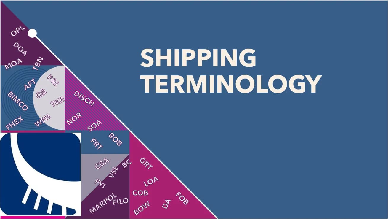 EH - Presentation NBR 2 2025 - Shipping Terminology