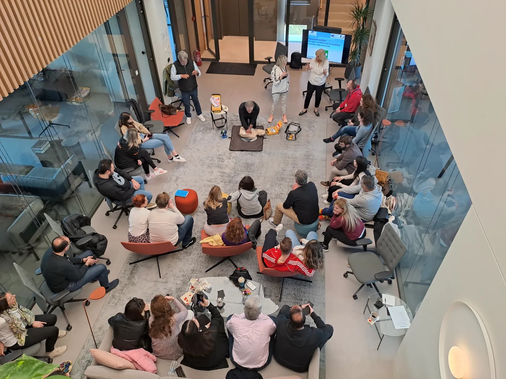Emergency and First Aid Seminar Conducted at Epsilon Group – Glyfada office