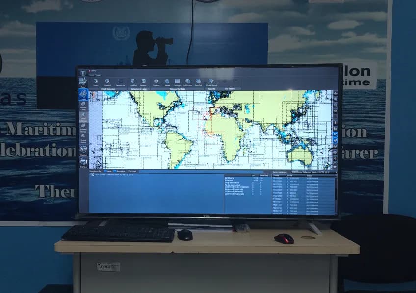 Transas Navigational Simulator NTPRO 5000 v.5.35 at Veritas MTC – March 2016