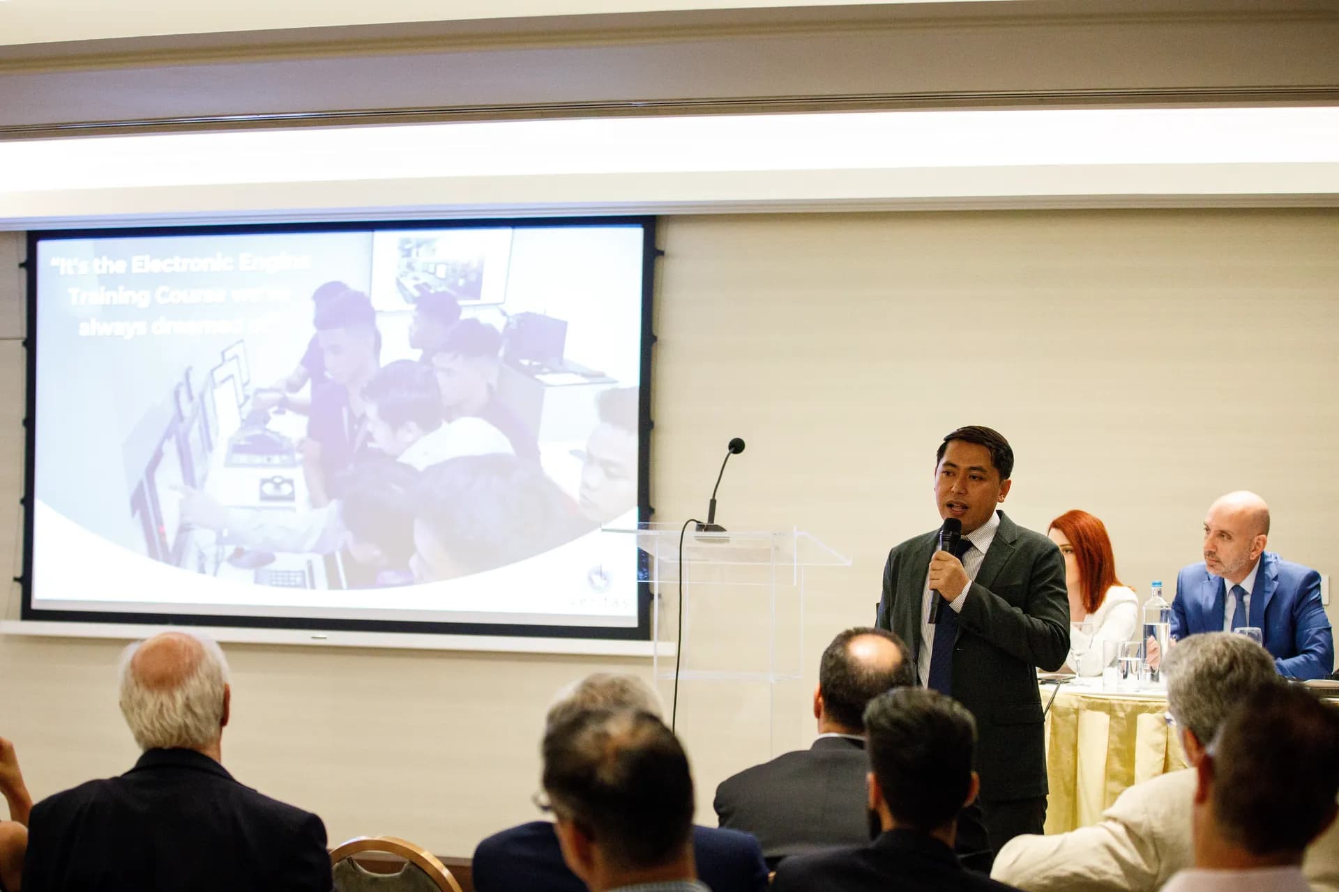 ME-C Electronic Engine Training Launch Event at Athens