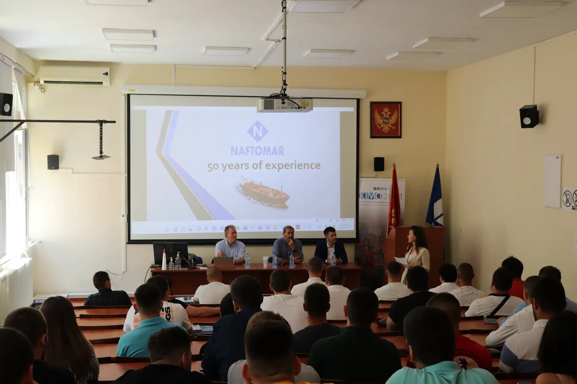 Visit to the Faculty of Maritime Studies, Kotor University of Montenegro by representatives of Epsilon Hellas and Naftomar